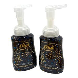 2-DIAL seasonal Limited Edition 2021 Foaming HAND WASH 7.5 oz Midnight Toast New